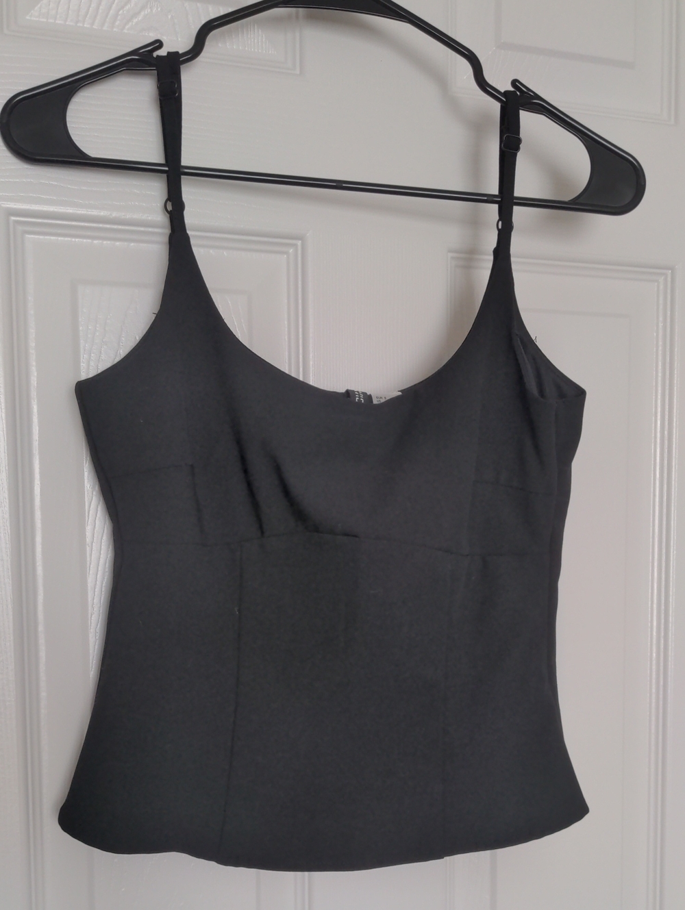 Classic Black Bodice-style Top